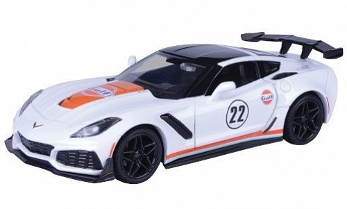 Chevrolet Corvette ZR1, white, Gulf, 2019