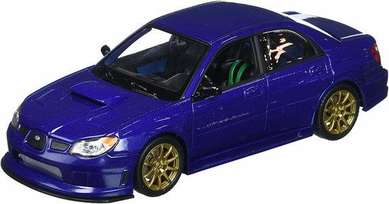 Subaru Impreza WRX STI, 2005, modrá