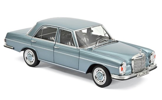 MERCEDES-BENZ 280 SE 1968 - LIGHT BLUE METALLIC