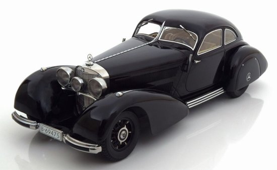 Mercedes 540K Autobahnkurier, čierna farba, 1938