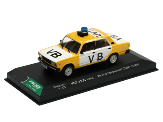 VAZ Lada 2105 - öffentliche Sicherheit der Tschechoslowakei (1985)