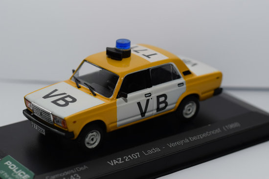 VAZ 2107 - Public security Czechoslovakia (1988)