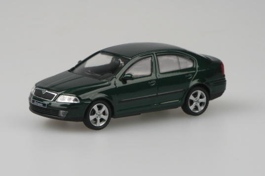 Škoda Octavia II (2004) Zelená Natur Metalíza