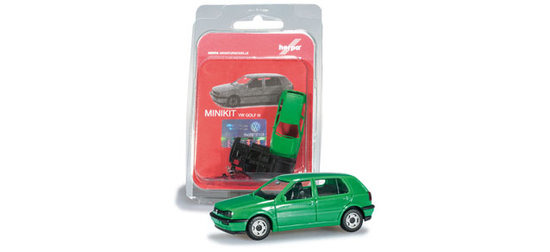 Auto Herpa MiniKit: VW Golf III, mint green