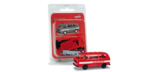 Autobus  Herpa MiniKit: VW T3 Bus "fire department"
