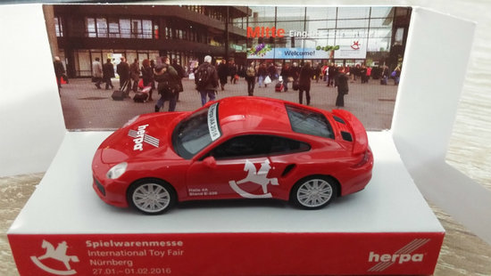 Porsche 911 Turbo Spielwarenmesse 2016