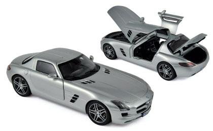 Car MERCEDES BENZ SLS AMG COUPE 2010 GREY 