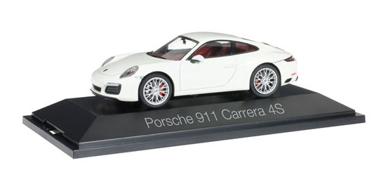 Porsche 911 Carrera 4S Coupé, weiß