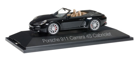 Porsche 911 Carrera 4S Cabriolet Schwarz