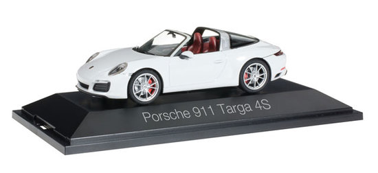 Porsche 911 Targa 4S, weiß