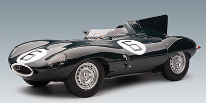 Sportwagen Jaguar D-Type 24HR-Race-Sieger 1955 J.M.HAWTHOR / .L.BUEB # 6