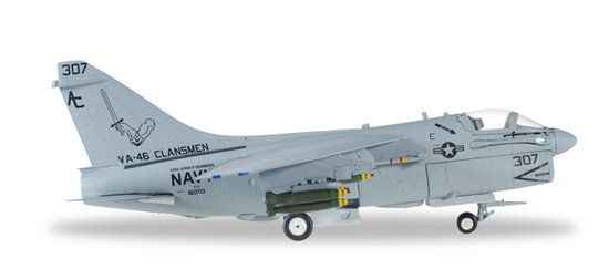 Vought A-7E Corsair II, U.S. Navy, "Clansmen"