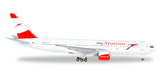 Boeing 777-200 "Servus Hong Kong" Austrian