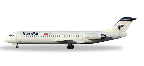 Fokker 100 - "EP-IDF", Iran Air