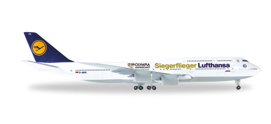 Boeing 747-8 " Siegerflieger Olympia Rio 2016 " Lufthansa
