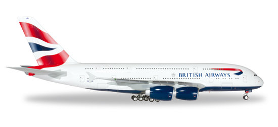 Airbus A380, British Airways, snapfit