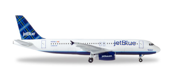 Airbus A320 - "Tartan" tail design, JetBlue Airways