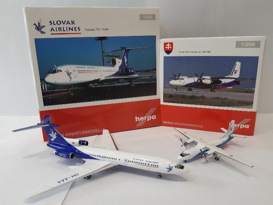 PROMO pack 2 - AN-24V Air Force of the Slovak Republic + TU-154M Slovak Airlines