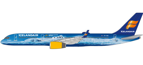 Boeing B757-200 Icelandair " 80 Years of Aviation " - " Vatnajökull "