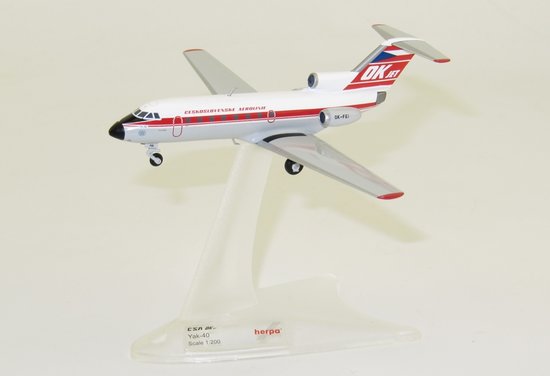 Yakovlev Yak-40 CSA Ceskoslovenske Airline
