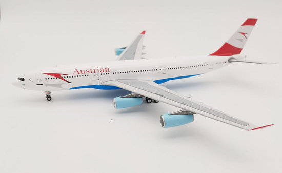Airbus A340-200 Austrian Airlines with stand