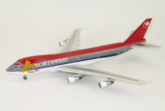 Boeing B747-251B Northwest "Dessert Storm I"  - Yellow Ribbon