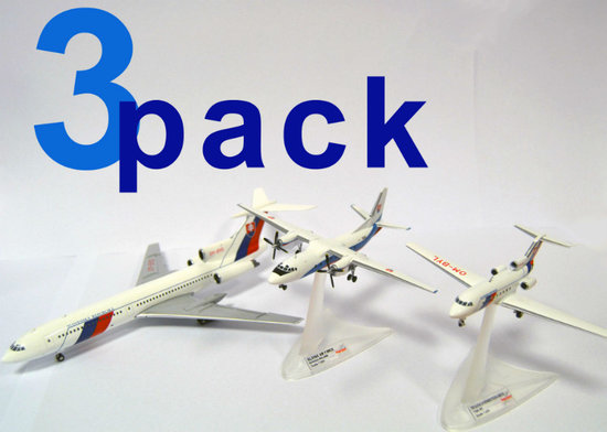 3 Pak Slovenských lietadiel, TU-154M Slovak republic, YAK-40 Slovak republic, AN-24 SAF