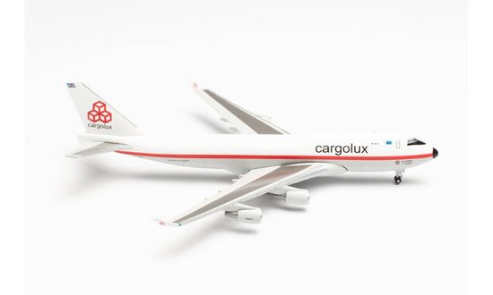 BOEING 747-400ERF, Cargolux - 50TH ANNIVERSARY RETRO COLORS - "CITY OF ETTELBRUCK"