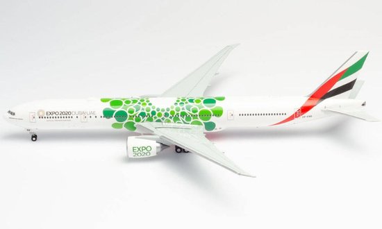 Boeing 777-300ER Emirates Expo 2020 Dubai "Sustainability" Green Livery