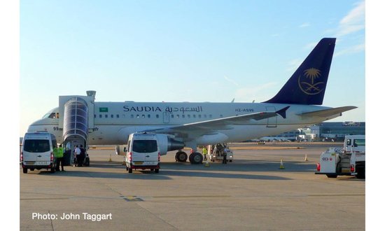 AIRBUS A318 Saudia Königlichen Flug