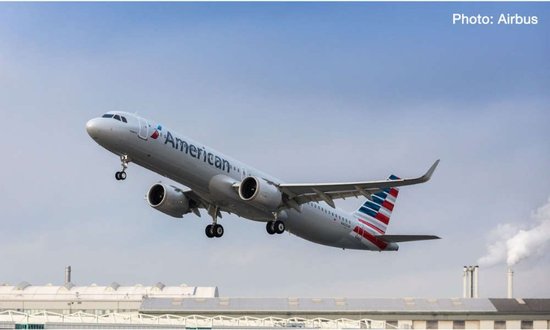 Airbus A321neo Americn Airlines