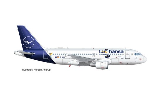 AIRBUS A319 "LU"  "VERDEN"
