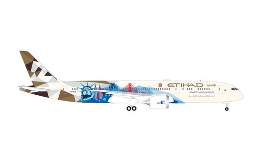 BOEING 787-9 Etihad Airways " WÄHLEN SIE DIE USA "