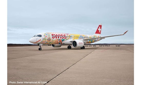 AIRBUS A220-300 "FÊTE DES VIGNERONS"