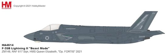 F35B Lightning II,  Royal Air Force HMS Queen Elizabeth Operation Fortis 2022