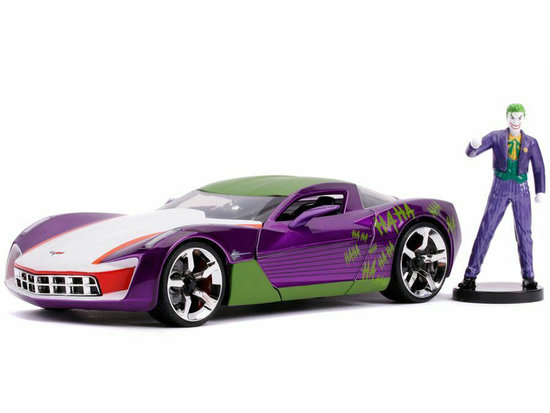 Chevy Corvette Stingray mit der Figur des Joker - The Joker 2009