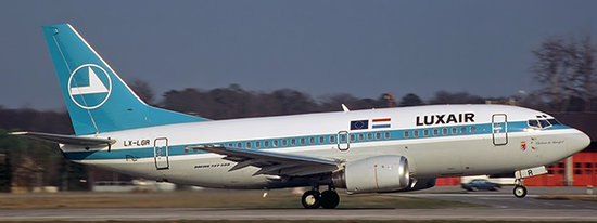 Boeing 737-500 ,Luxair 