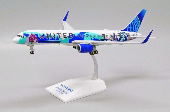 Boeing 757-200, United Airlines Her Art Here - New York / New Jersey Livery