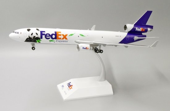 McDonnell Douglas MD11 FedEx "Panda Express #3" With Stand