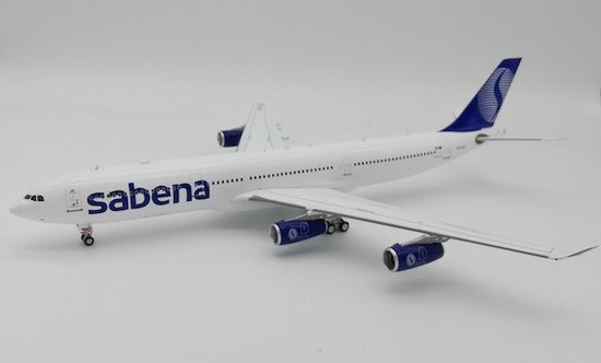 Airbus A340-300 Sabena with stand