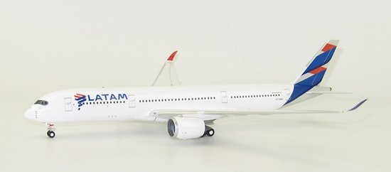 Airbus A350-900 LATAM with stand
