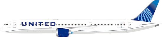 Boeing 787-10 United Airlines  with stand