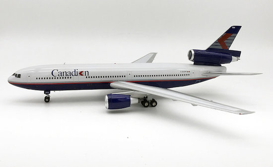 Douglas DC10-30 Canadian Airlines with stand