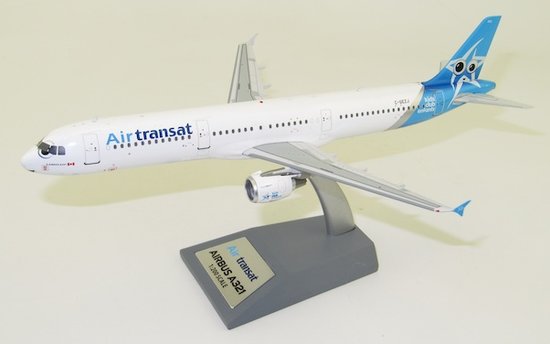 Airbus A321-211 Air Transat  with stand