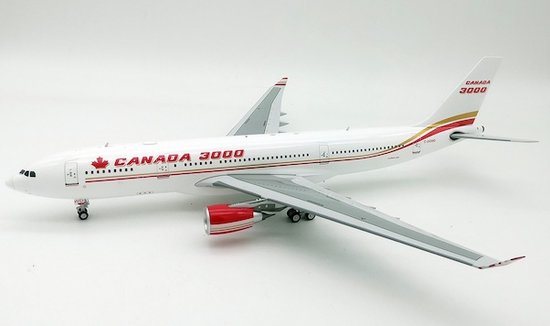 Airbus A330-200 Canada 3000 with stand