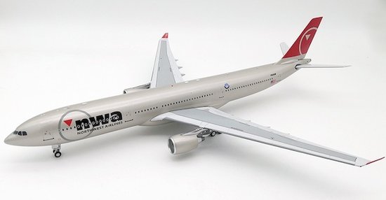 Airbus A330-300 Northwest Airlines with stand