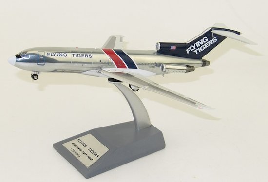 Boeing 727-100 Flying Tigers with stand