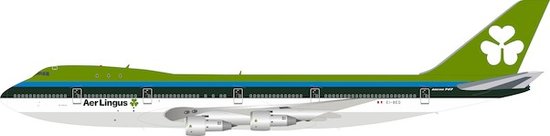 Boeing 747-100 Aer Lingus with stand