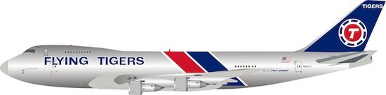 Boeing 747-200 Flying Tigers