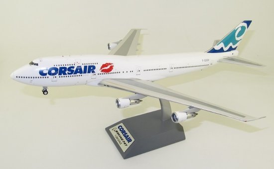 Boeing 747-300 Corsair "Sex" with stand